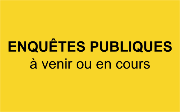 Enquêtes publiques