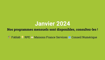 Nos programmes mensuels sont disponibles (1) - Hautes Terres communauté