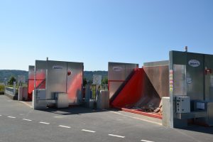Déchettterie intercommunale - Neussargues - Bennes sécurisées